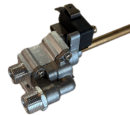 LXW-16-3-3DL, GAS BURNER VALVE WITH MICROSWITCH (15K, 20K)