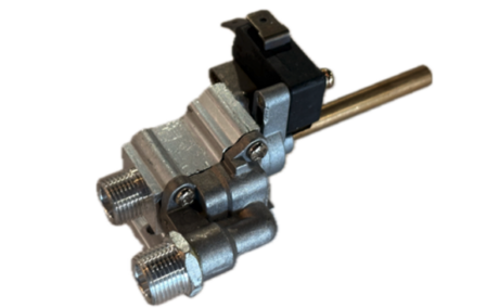 GAS BURNER VALVE WITH MICROSWITCH (15K, 20K)